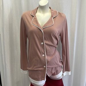 Cosabella LS Shorts Almond Color PJ Set